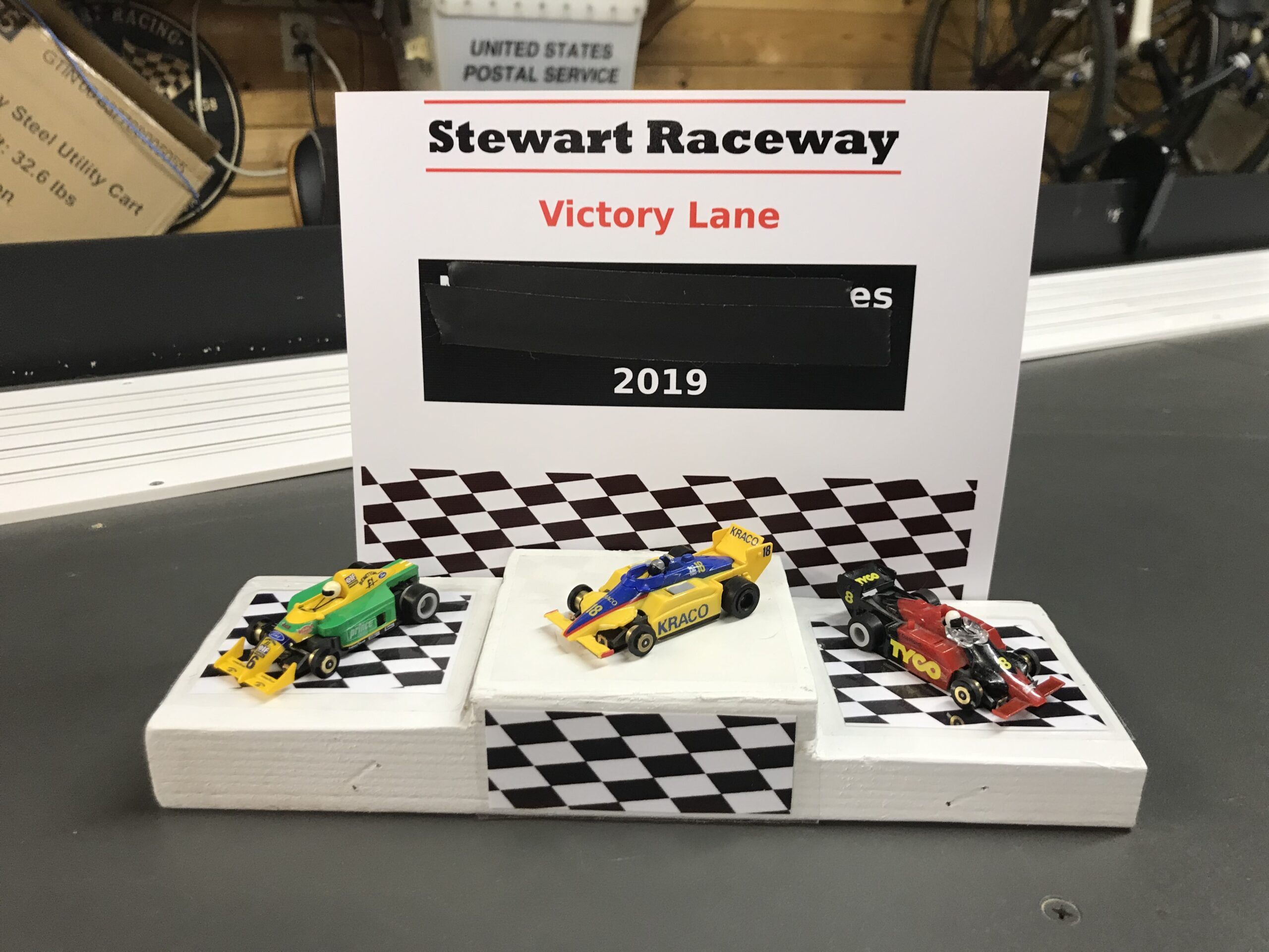 Stewart Raceway Podium