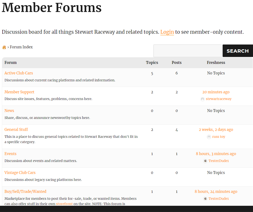 forums